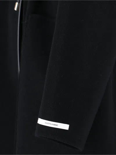 Sportmax Black Abbot Coat In Black