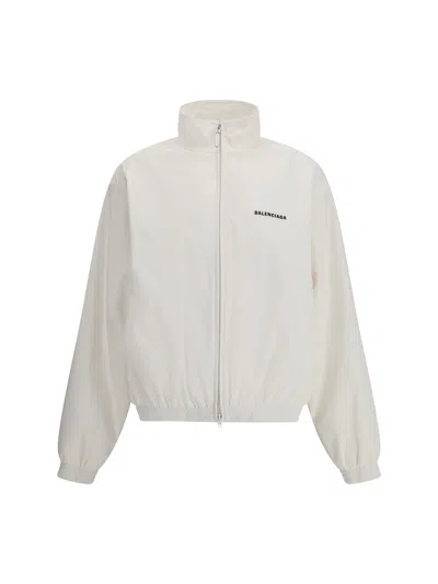 Balenciaga Tracksuit Jacket In White