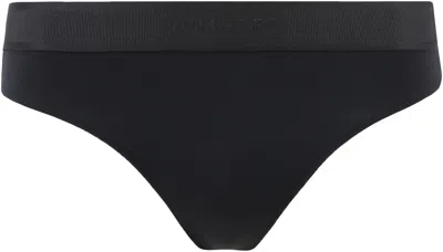 Tom Ford Slip With Logoed Elastic Band In Black
