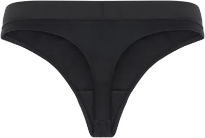Tom Ford Slip With Logoed Elastic Band In Black