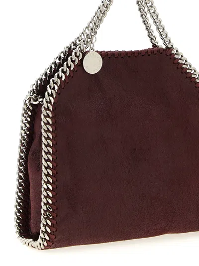 Stella Mccartney Stella Mc Cartney 'falabella' Mini Tote Bag In Burgundy