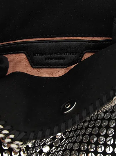 Stella Mccartney Falabella Tiny Tote Bag In Black