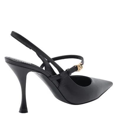 Dolce & Gabbana 90mm Slingback Heels In Black