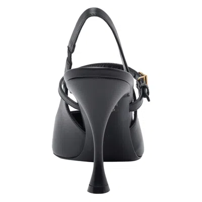 Dolce & Gabbana 90mm Slingback Heels In Black