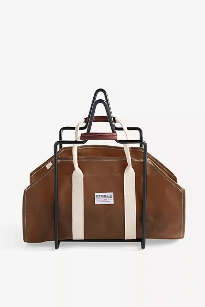 Anthropologie Steele Canvas Steele Log Carrier & Frame Bundle In Multi