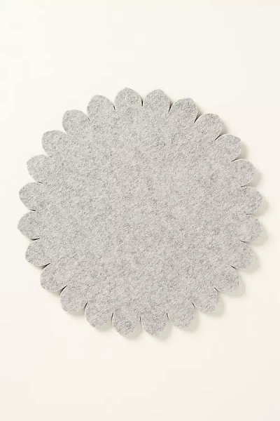 Graf & Lantz Merino Wool Trivet In Gray