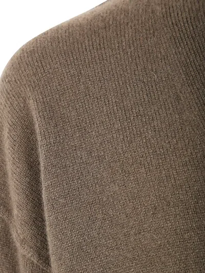 Uma Wang Frayed Button-down Cardigan In Neutral