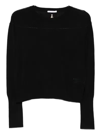 Patrizia Pepe Sweater In Black