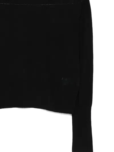 Patrizia Pepe Sweater In Black