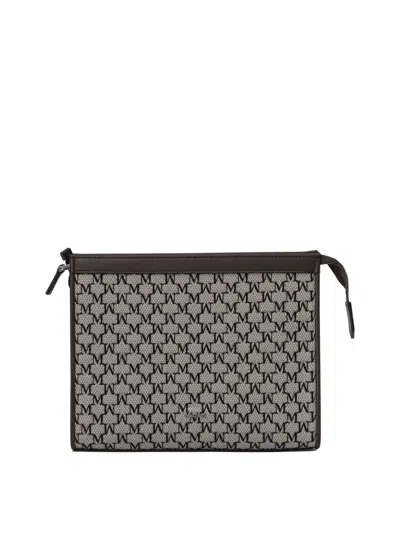 Max Mara Pouch With Removable Chain Strap In Multi