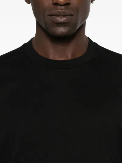 Stone Island Logo Sweatshirt In Black