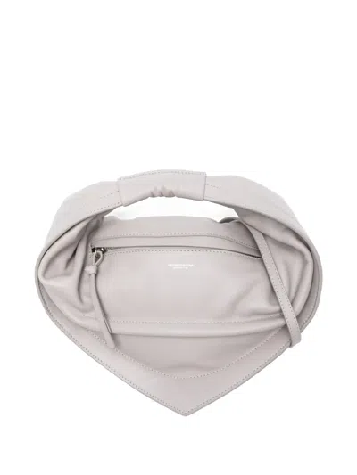 Federico Cina Logo-detail Tote Bag In Gray