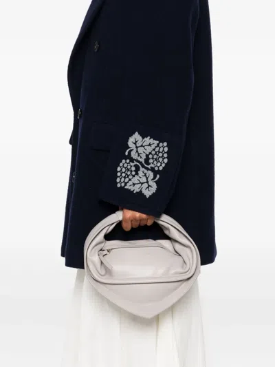 Federico Cina Logo-detail Tote Bag In Gray