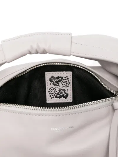 Federico Cina Logo-detail Tote Bag In Gray