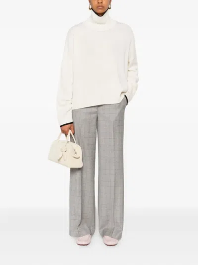 Pinko High-neck Sweater In White