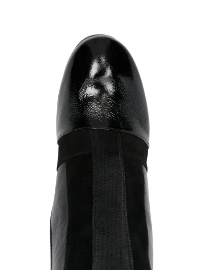 Chie Mihara 55mm Fitas Patent-leather Block-heel Boots In Multi