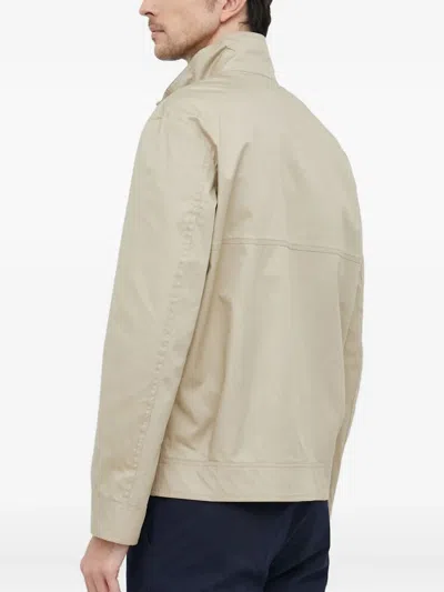 Sisley Paris Flap-pocket Jacket In Neutral