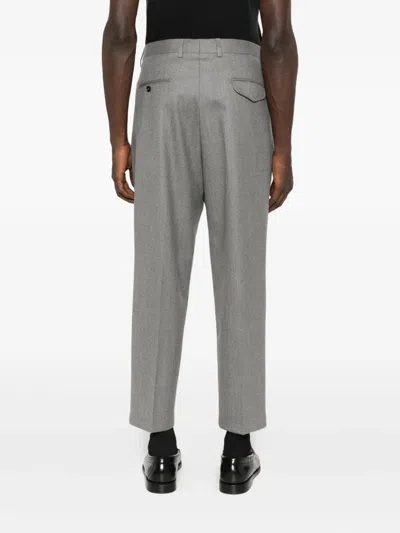 Be Able Pleated Side-pocket Trousers In Gray