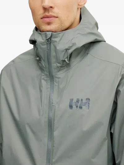 Helly Hansen Terra Micro Zip-front Jacket In Green