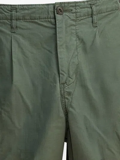 Nonnative Pleated Cargo Shorts In Green