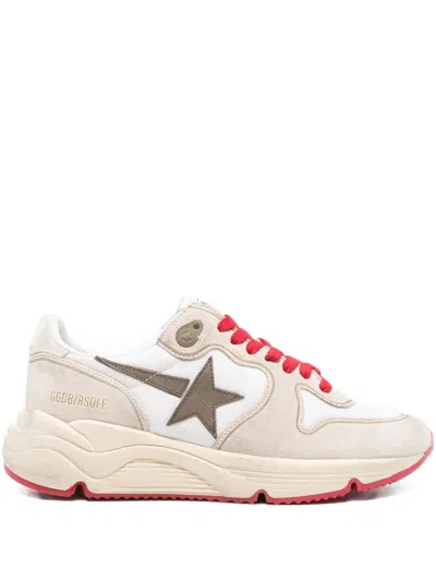 Golden Goose Star-detail Lace-up Sneakers In Neutral