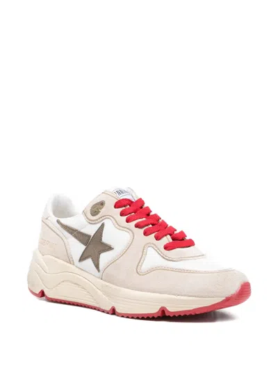 Golden Goose Star-detail Lace-up Sneakers In Neutral