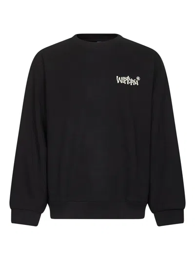 Carhartt Mens Black Wiptopia Relaxed-fit Cotton-blend Sweatshirt In Black