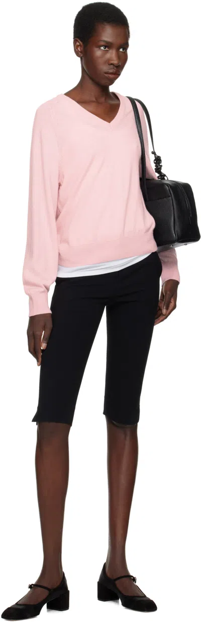 Aeyde Aline Mesh Square-toe Mary Jane Pumps In Black