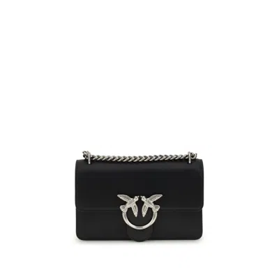 Pinko 'love One Mini' Crossbody Bag In Black