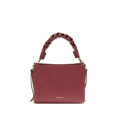 Coccinelle Boheme Handbag In Burgundy