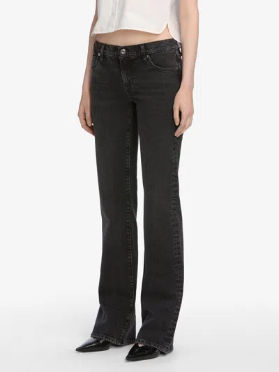 Frame Flared Jeans In Black
