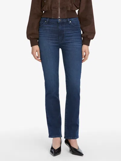 Frame Le Sleek Straight Jeans Stargirl In Blue