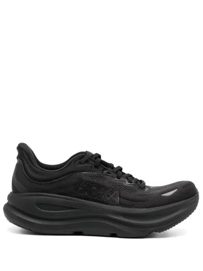 Hoka One One Rincon 4 1155130-bblc Sneaker Mens Black Lace Up Road Running Shoes In Black