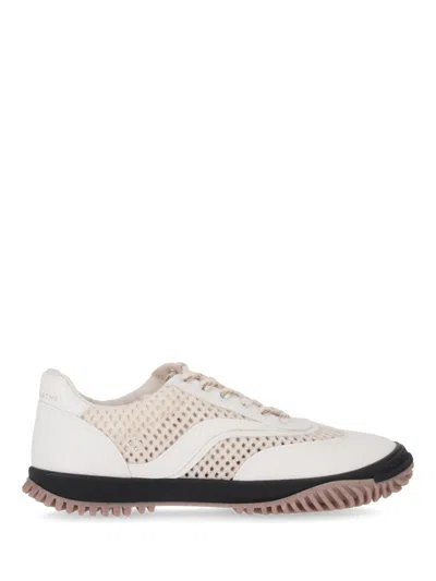 Stella Mccartney S Wave Sport Sneakers With Mesh Panels In White