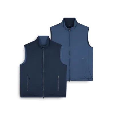 Paul & Shark Typhoon® Platinum Double Face Vest In Blue