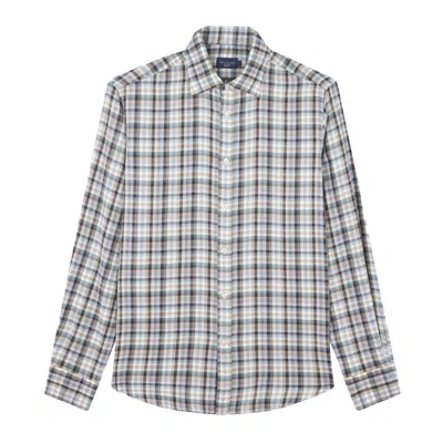 Paul & Shark X-soft Shirt With Checkered Pattern In Multi
