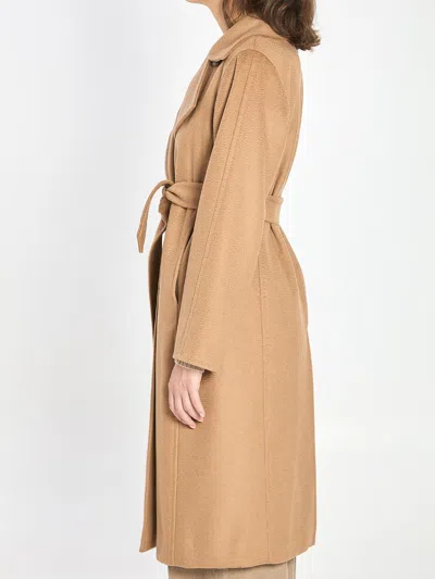 Max Mara Manuela Coat In Brown