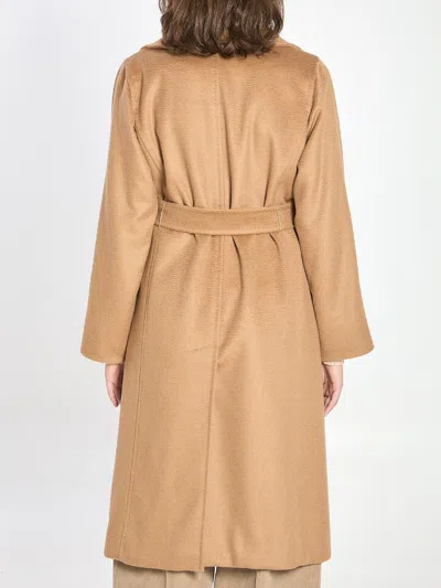 Max Mara Manuela Coat In Brown