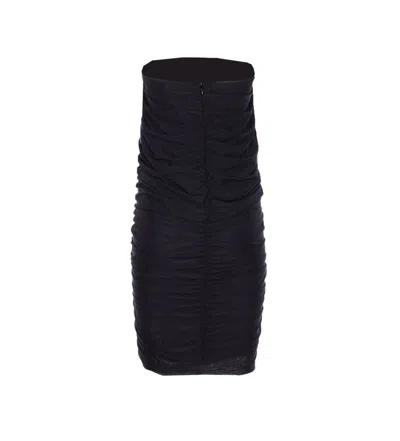 Mar De Margaritas Woman Midi Skirt Black Size Xl Polyamide, Elastane, Polyester In Black