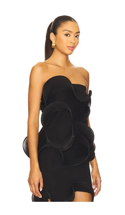 Sid Neigum Wave Tube Top In Black