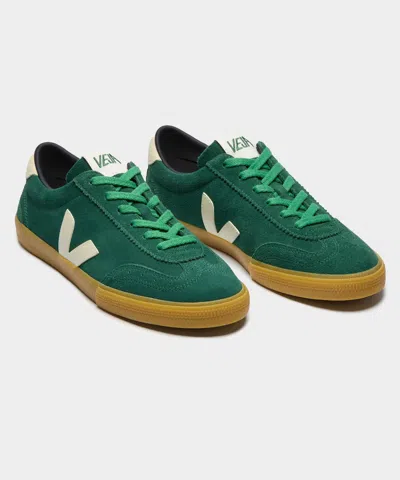 Veja Bold Suede Golf Pierre Sneakers In Green