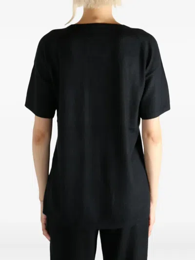 Frenckenberger Normal T Shirt Clothing In Black