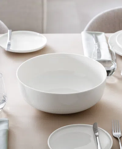 Villeroy & Boch Afina Porcelain Salad Bowl 24cm In White