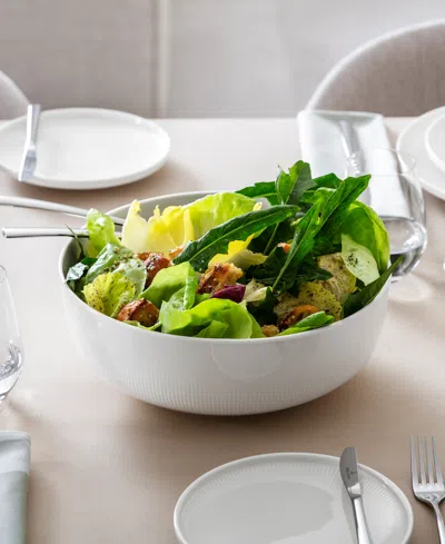 Villeroy & Boch Afina Porcelain Salad Bowl 24cm In White