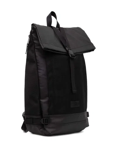 Eastpak Tecum Roll Fold-over Backpack In Black