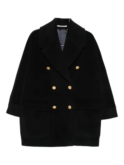 Tagliatore 'blanche' Coat In Blue