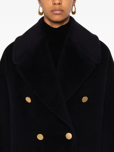 Tagliatore 'blanche' Coat In Blue