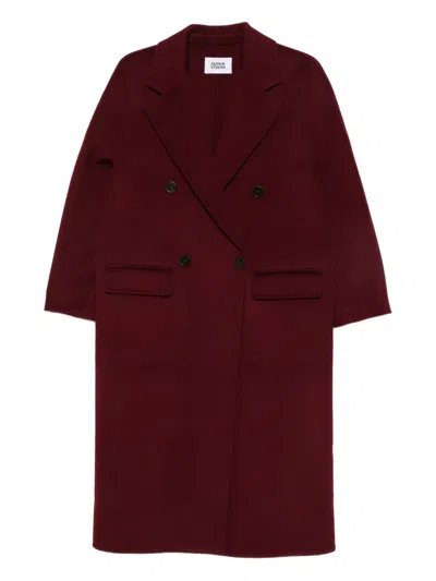 双排扣羊毛大衣