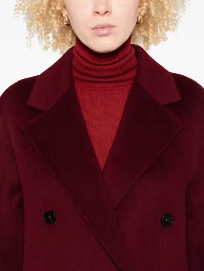 双排扣羊毛大衣