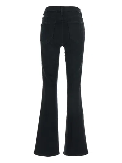 Mother Flared Jeans With Five Pockets In Black